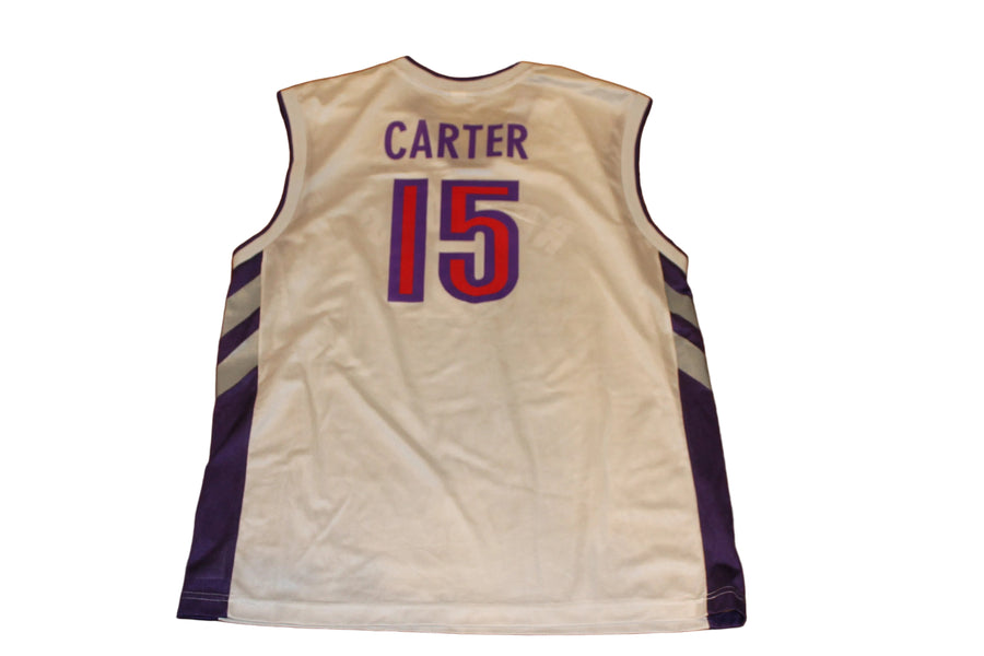 NBA Toronto Raptors Men's Reebok Vince Carter #15 Jersey - XLarge