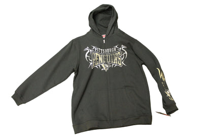 NHL Pittsburgh Penguins Reebok Youth Zip-Up Vintage Hoodie - Youth XLarge