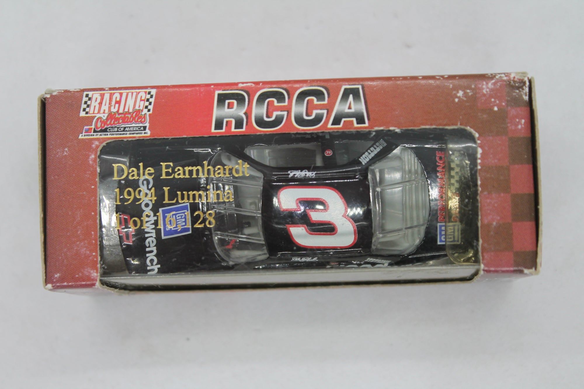 1994 RCCA #3 Dale Earnhardt Goodwrench Lumina 1/64 Hood Opens 1/64 Diecast