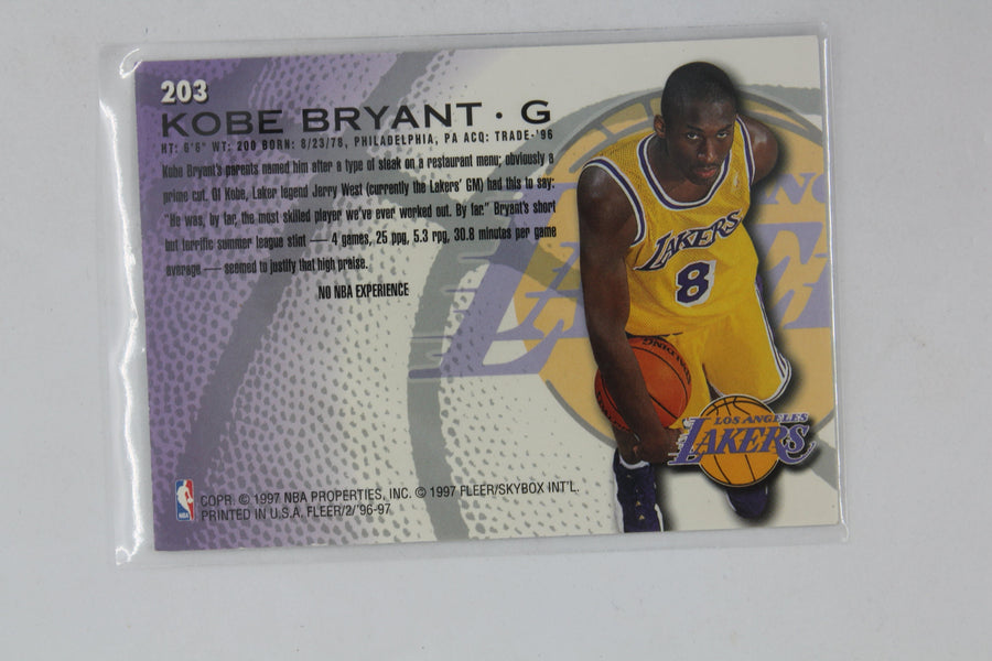 Kobe Bryant Fleer Rookie Card