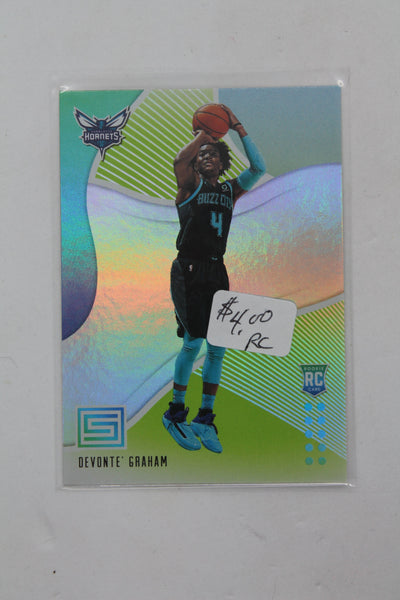 Devonte' Graham 2018-19 Panini Status - Green Rookie Card