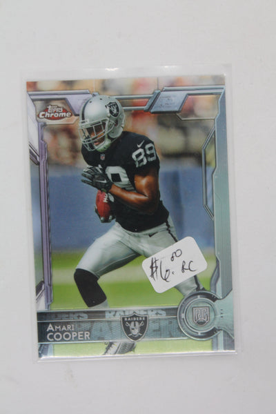 Amari Cooper 2015 Topps Chrome Rookie Card