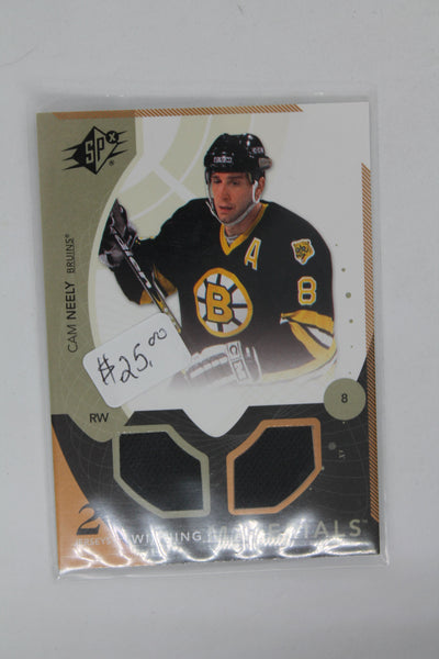 Cam Neely 2010-11 SPx - Winning Materials #WM-CN Jersey Card