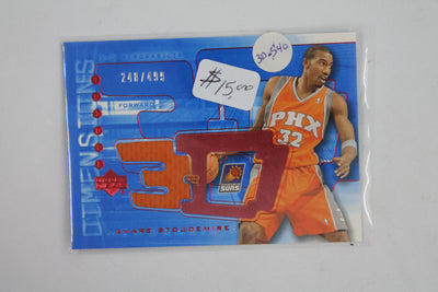 Amar'e Stoudemire 2003-04 Upper Deck Triple Dimensions - 3-D Memorabilia -   #248/499