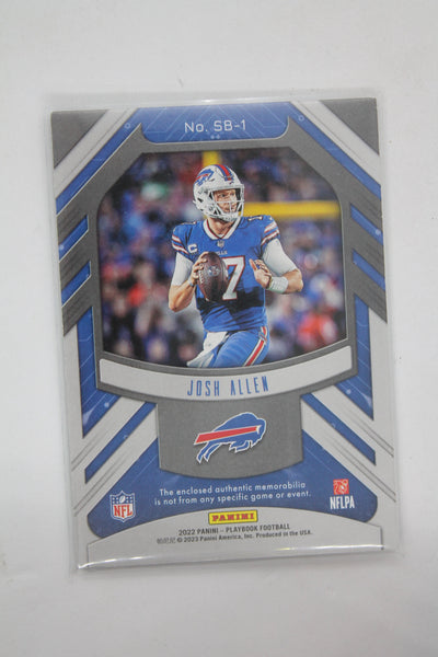 Josh Allen 2022 Panini Playbook - Sundays Best #SB-1  #32/99