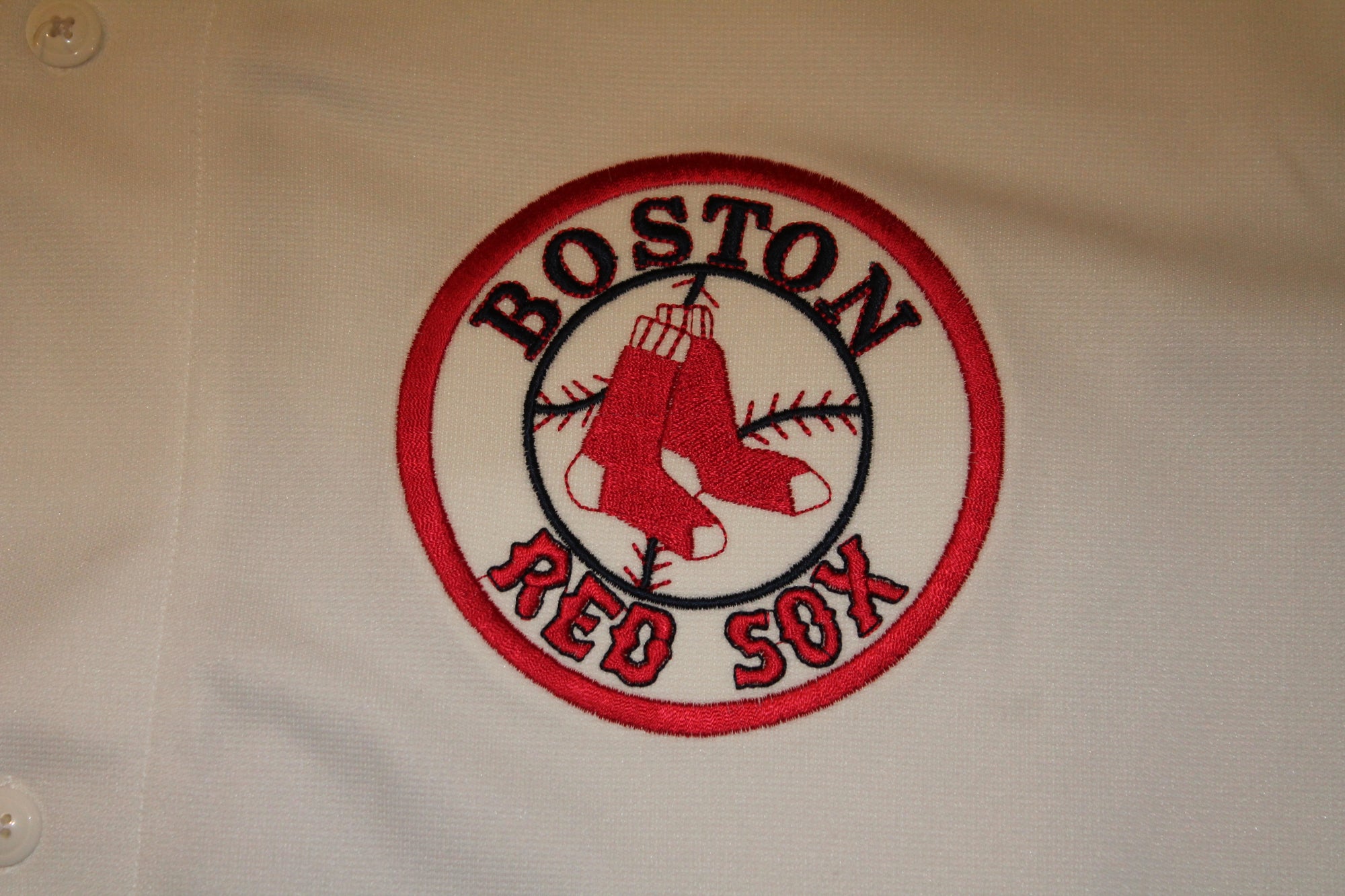 MLB Boston Red Sox Men's Stitches Baseball Jersey - XLarge