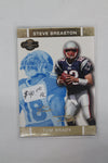 Tom Brady, Steve Breaston RC 2007 Topps Co-Signers - Blue Changing Faces Gold  #31/349