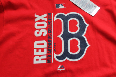 MLB Boston Red Sox Men's Long Sleeve Tee - Authentic Collection - XXLarge