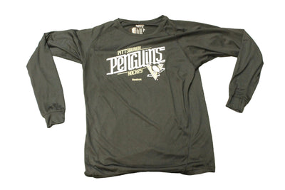 NHL Pittsburgh Penguins Reebok Youth Long Sleeve Tee - Youth XLarge