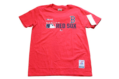 MLB Boston Red Sox Men's Tee - Majestic Authentic Collection - Red - Large