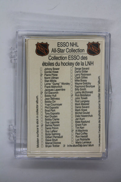 1988 Esso All Stars Complete 48 Set - Gretzky, Orr, Howe, Lemieux, Dryden and more!