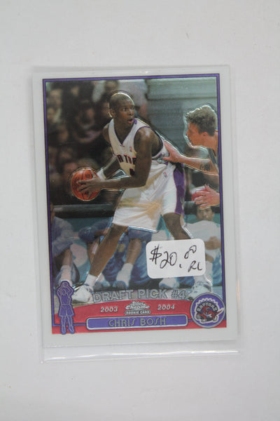 Chris Bosh 2003-04 Topps Chrome Rookie Card