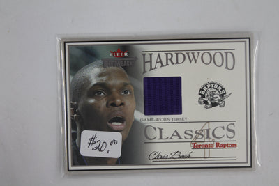 Chris Bosh 2004-05 Fleer Hardwood Classics Jerseys #HC- CB2 - Jersey Card #88/99