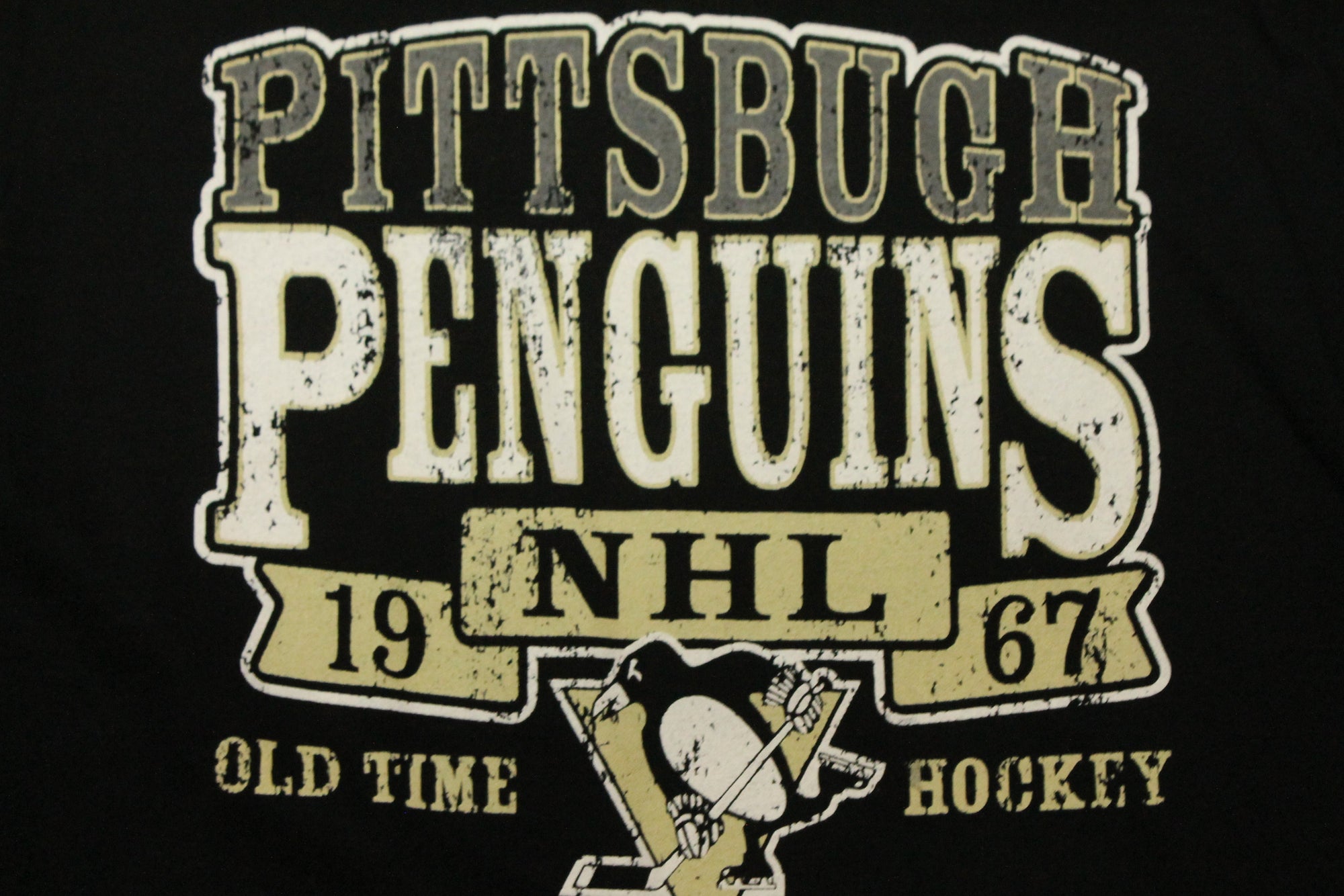 NHL Pittsburgh Penguins Youth Old Time Hockey Buster Tee (Sale)