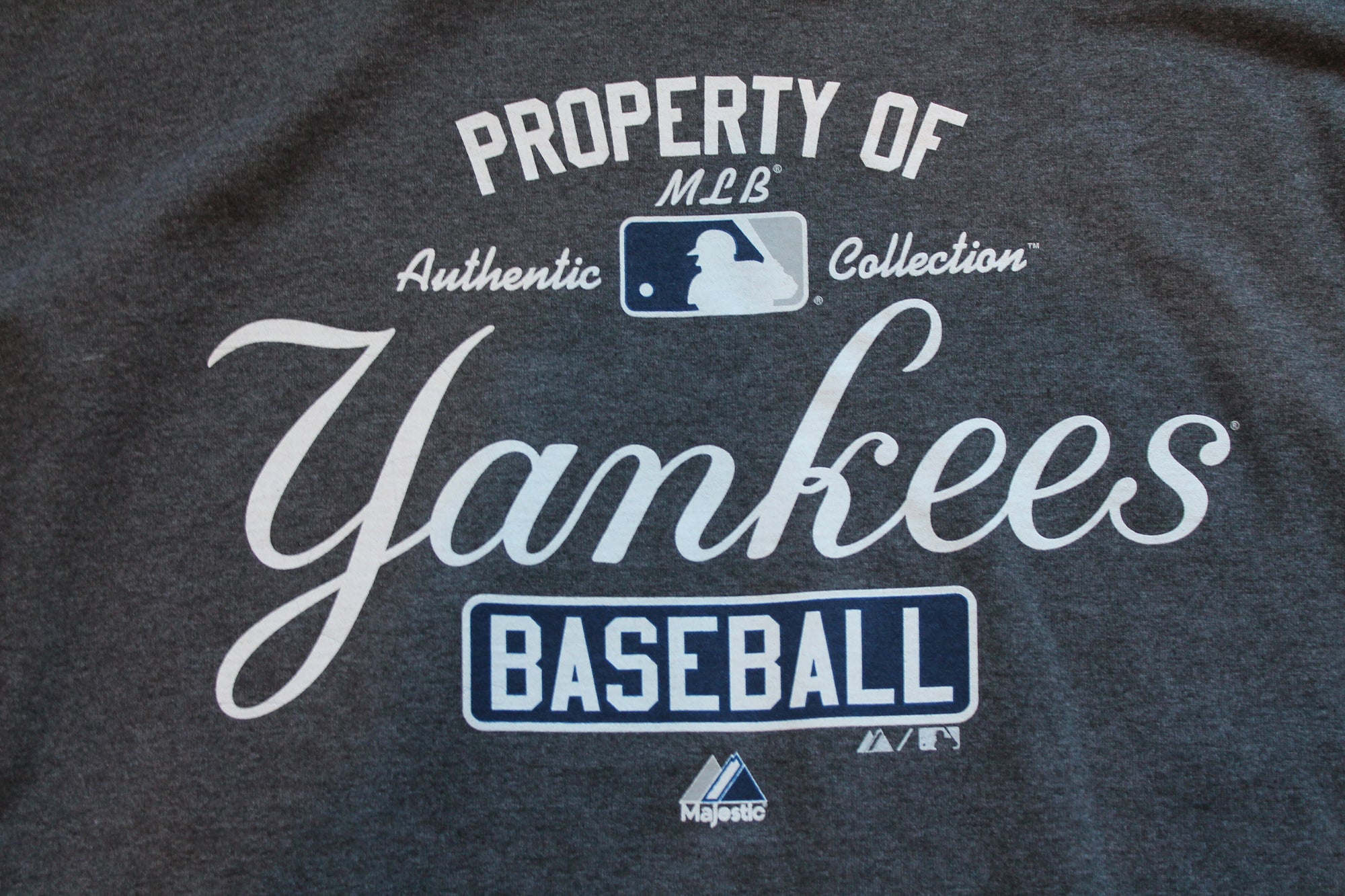 MLB New York Yankees Men's Long Sleeve Tee - Authentic Collection - XLarge