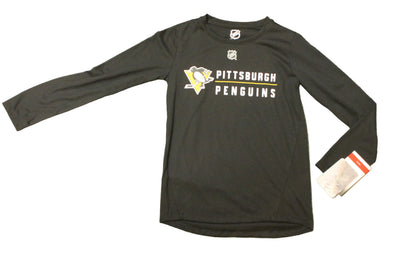 NHL Pittsburgh Penguins Youth Long Sleeve Tee - Youth Small