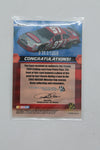 Kurt Busch 2004 Press Pass - Burnouts Race-Used Tire #HTR 14  #0352/1,250