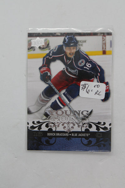 Derick Brassard 2008-09 Upper Deck - Young Guns Rookie Card