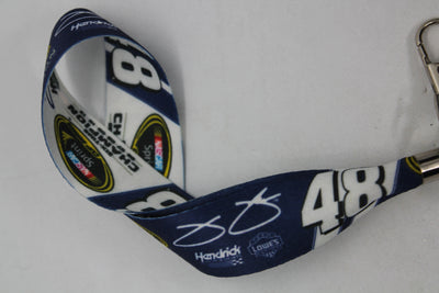 NASCAR Jimmie Johnson #48 Key Strap Lanyard - Six Time Champion