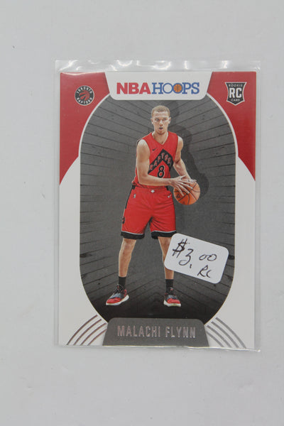 Malachi Flynn 2020-21 Panini NBA Hoops Rookie Card