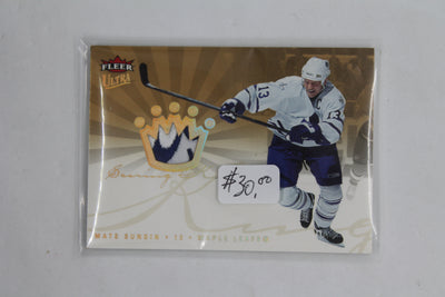 Mats Sundin 2005-06 Fleer Ultra - Scoring Kings Jersey #31/50- MAPLE LEAFS!!