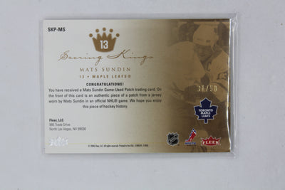 Mats Sundin 2005-06 Fleer Ultra - Scoring Kings Jersey #31/50- MAPLE LEAFS!!