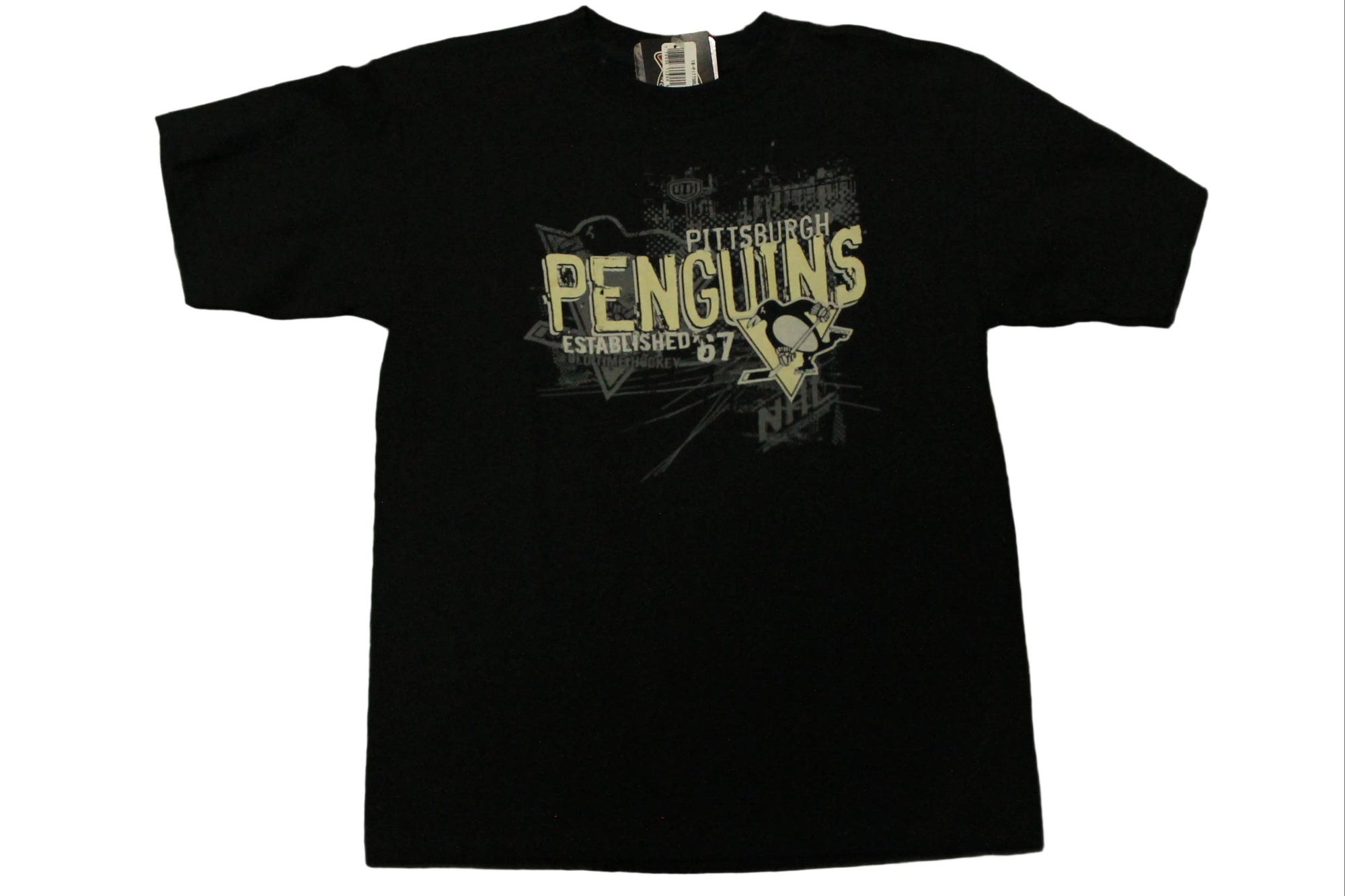 NHL Pittsburgh Penguins Youth Old Time Hockey Rush Tee (Sale) - Youth Large
