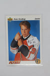 Peter Forsberg 1991-92 Upper Deck - Draft Choice Rookie Card