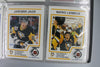 1991-92 NHL 75th. Anniversary Kraft Hockey Full 88/88 Cards Set + Album