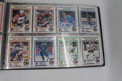 1991-92 NHL 75th. Anniversary Kraft Hockey Full 88/88 Cards Set + Album