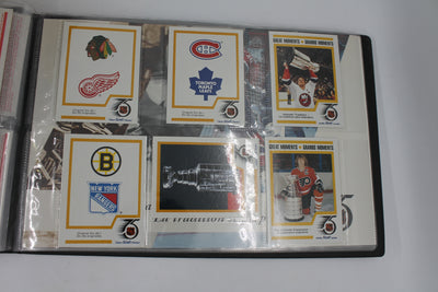 1991-92 NHL 75th. Anniversary Kraft Hockey Full 88/88 Cards Set + Album