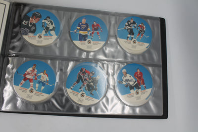 1991-92 NHL 75th. Anniversary Kraft Hockey Full 88/88 Cards Set + Album