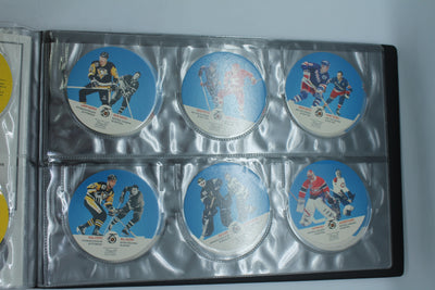 1991-92 NHL 75th. Anniversary Kraft Hockey Full 88/88 Cards Set + Album