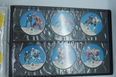 1991-92 NHL 75th. Anniversary Kraft Hockey Full 88/88 Cards Set + Album