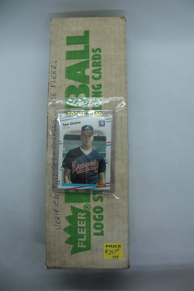 1988 Fleer Baseball Complete 660 Card Set + World Series 12 Card Set