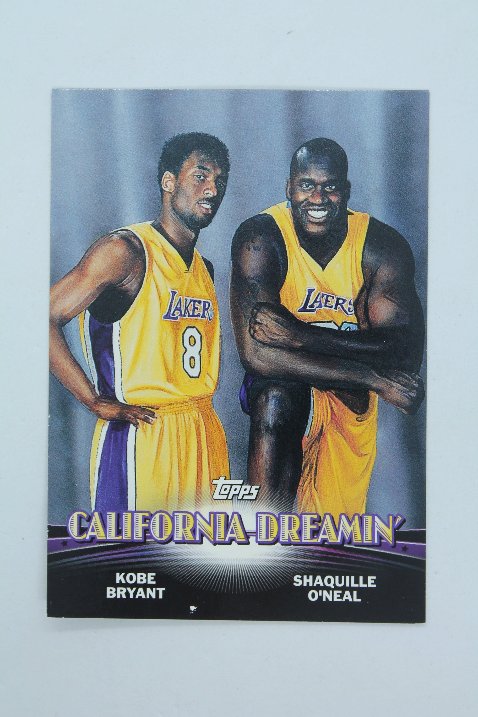 Kobe Bryant & Shaquille O'Neal 2000-01 Topps - Jumbo Combos #JC1 California Dreamin'