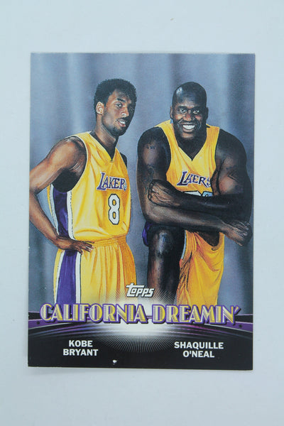 Kobe Bryant & Shaquille O'Neal 2000-01 Topps - Jumbo Combos #JC1 California Dreamin'