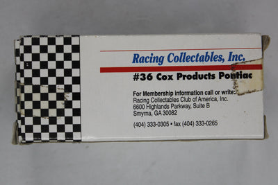 1991 Racing Collectables #36 Cox Products Pontiac  - 1/64th scale