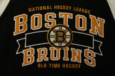NHL Boston Bruins Old Time Hockey Youth Hoodie  - Medium