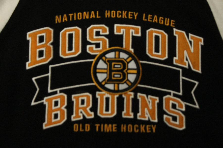 NHL Boston Bruins Old Time Hockey Youth Hoodie  - Medium