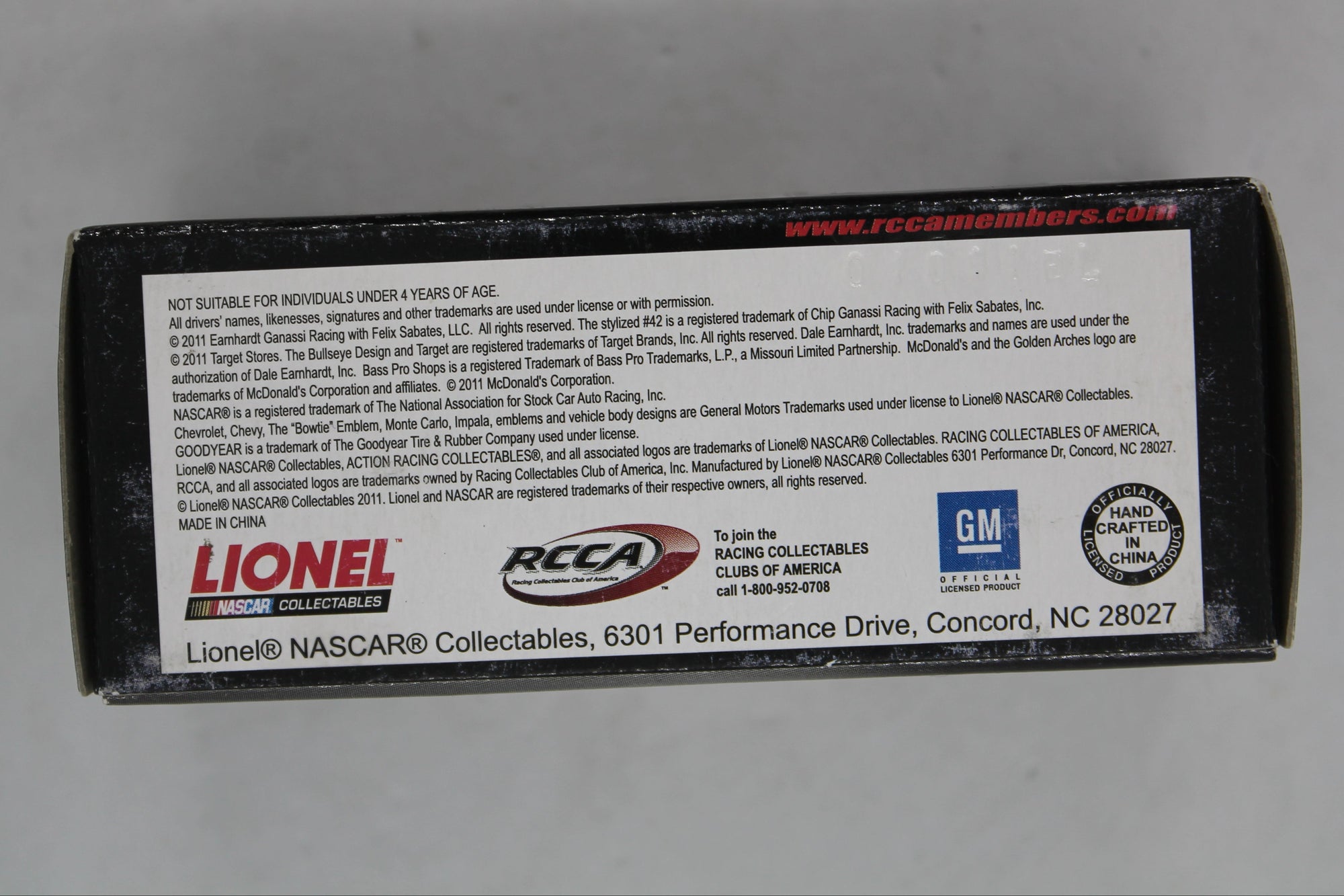 2011 Juan Pablo Montoya #42 Target Impala 1/64 Diecast