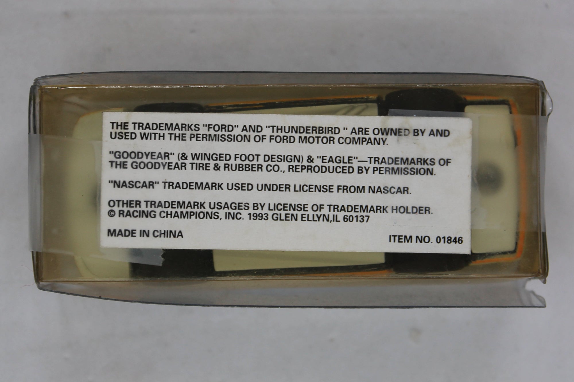 1993 Bristol International Speedway #93 1/64 Diecast - August 28, 1993 - Thunderbird - 1 of 5000