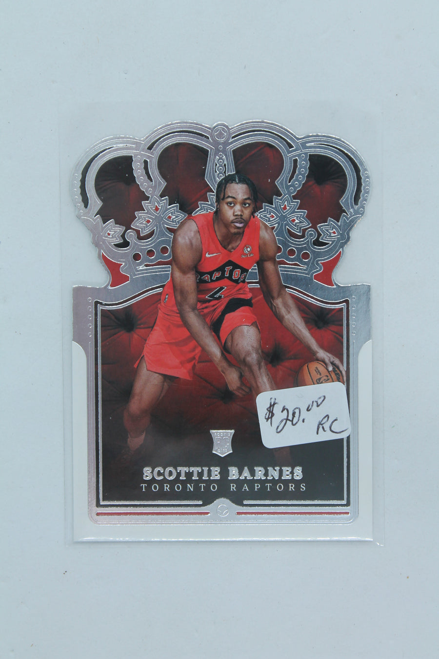 Scottie Barnes 2021-22 Panini Crown Royale Rookie Card