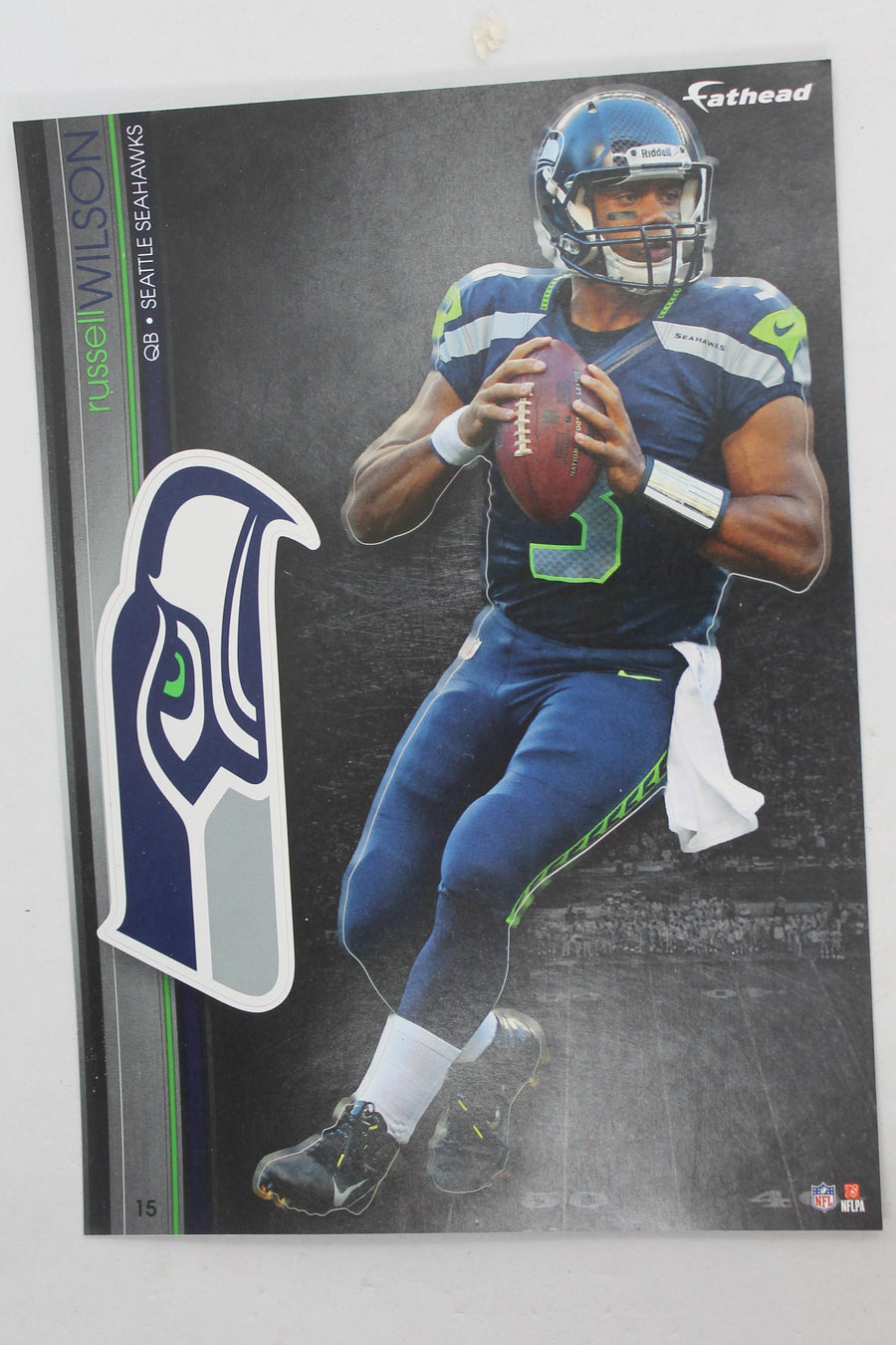 NFL Seattle Seahawks Russell Wilson 2013 Fathead Tradeables (5 inches x 7 inches)