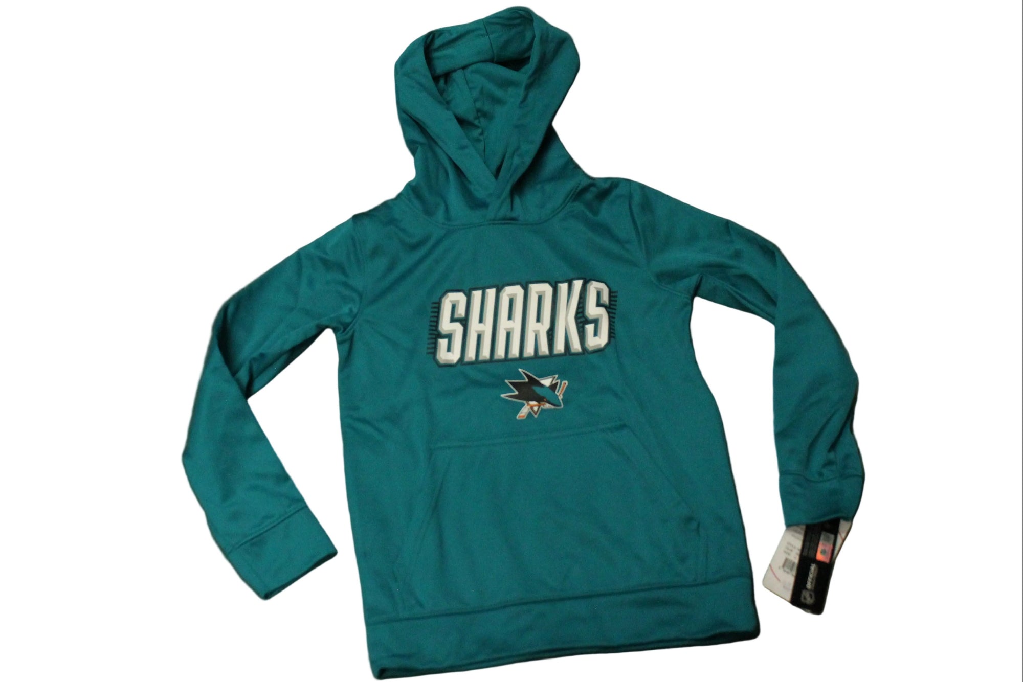 NHL San Jose Sharks Youth Sack Party Performance Hoodie