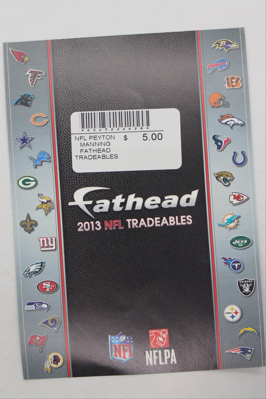 NFL Denver Broncos Peyton Manning 2013 Fathead Tradeables (5 inches x 7 inches)