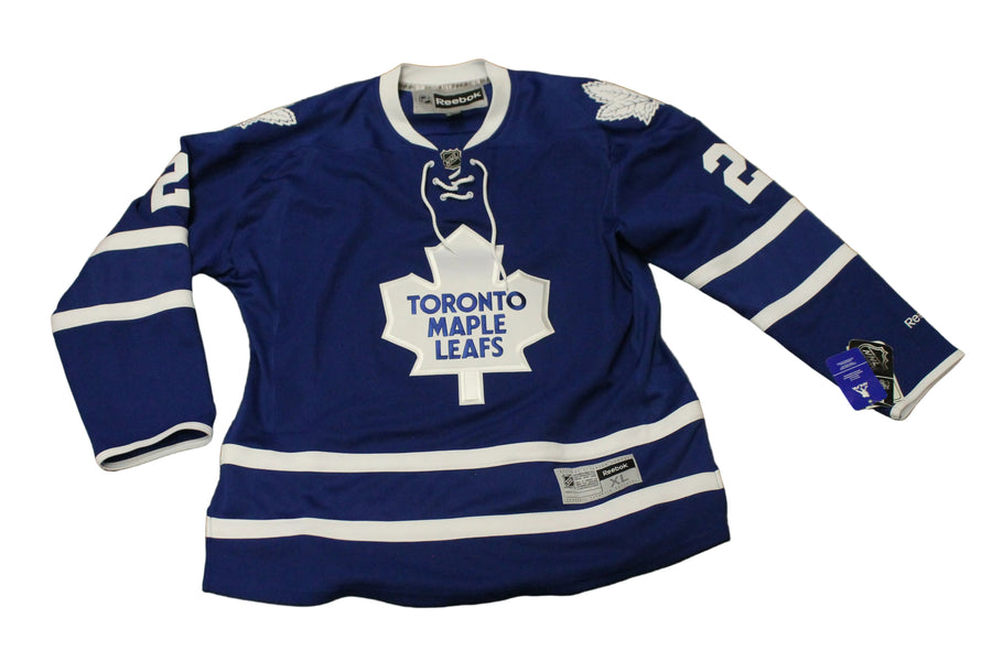 NHL Toronto Maple Leafs Men's vanRiemsdyk #21 Reebok Home Jersey - (SALE) - XLarge