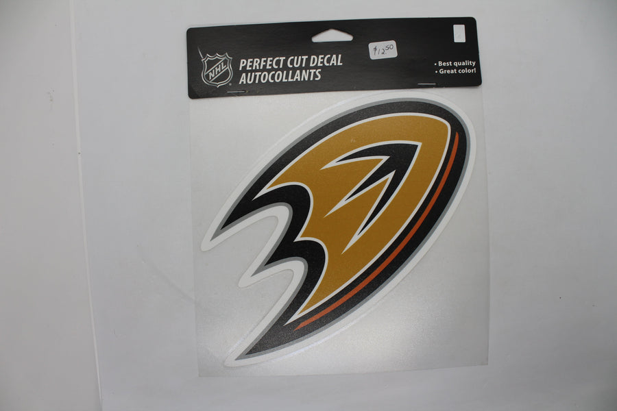 NHL Anaheim Ducks Perfect Cut Car Decal (8x8)