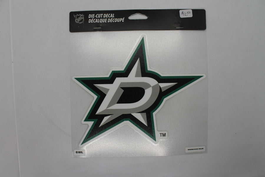 NHL Dallas Stars Perfect Cut Car Decal (8x8)