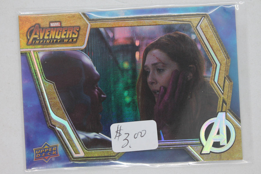 Vision's Sacrifice 2018 Upper Deck Marvel Avengers Infinity War - [Base] #29
